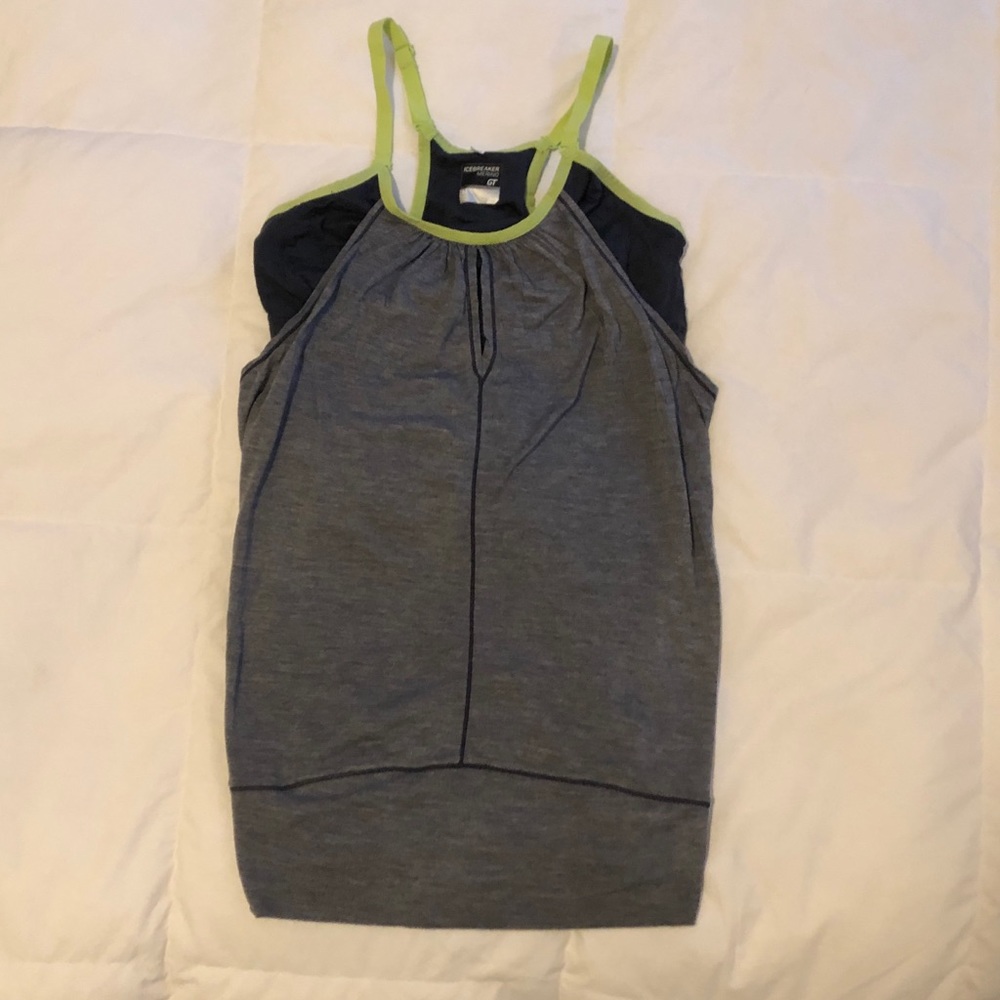 Icebreaker merino wool workout tank